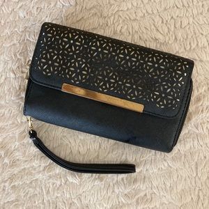 Black clutch/wallet purse
